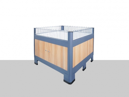 轉(zhuǎn)印木紋促銷臺(tái)